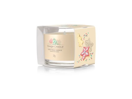 YANKEE CANDLE VOTIVNÍ SVÍČKA PLNĚNÁ VE SKLE CHRISTMAS COOKIE