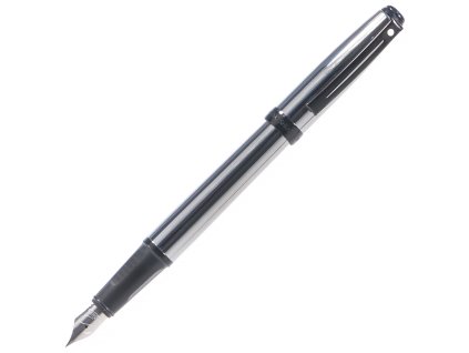 Sheaffer, Plnicí pero Prelude, (F) tenký (Barva gunmetal)