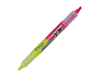 Pilot, Zvýrazňovač Spotliter, 4.0, (M) střední, růžová, žlutá