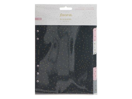 Filofax, Rozřazovač pro diáře, Confetti (Velikost A5)