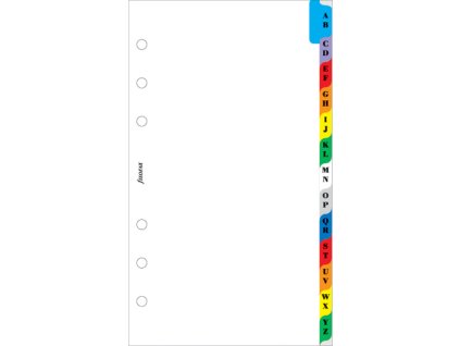 Filofax, Rozřazovače pro diáře, osobní (Barva mix barev)