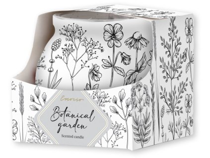 Emocio Sklo Dekor 80x72 mm Botanical garden, vonná svíčka
