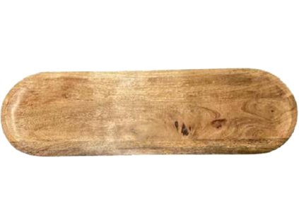 Dřevěný tác 765x210x25 mm – přírodní
