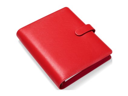 Filofax, Diář Saffiano, A5 (Barva červená)
