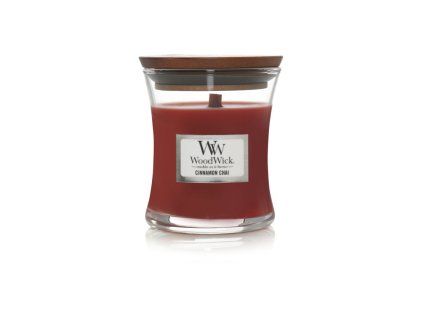 Woodwick Cinnamon Chai váza malá