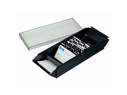 Bantex, box, krabička na vizitky, kapacita 600 vizitek