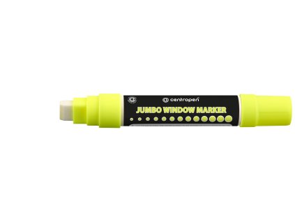 Značkovač Centropen 9120 JUMBO WINDOW - FLUO bílá