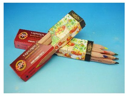 Koh-i-noor, TRIOCOLOR umělecké pastelové tužky 3151N  6 ks v sadě