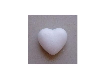srdce 50 mm z polystyrenu