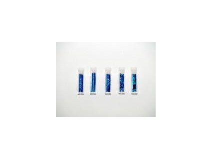 glitr, set 5 x 1,8 g., modrý