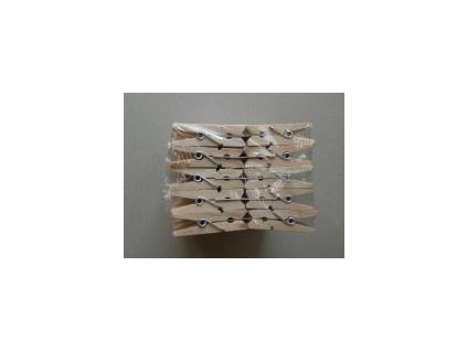 dřevěné kolíčky natur, 35 mm, 100 ks