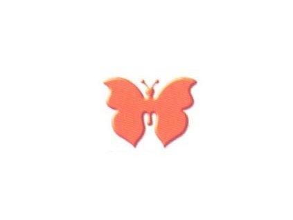 ozdobná střední výseková děrovačka Motýl 2