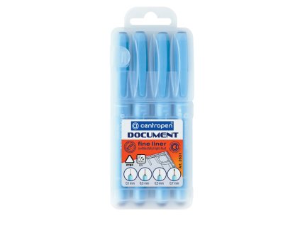 Liner Centropen 2631 Document - sada 4 ks