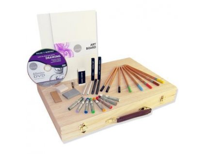 Daler-Rowney, velká sada pro kreslení, Drawing Box Set