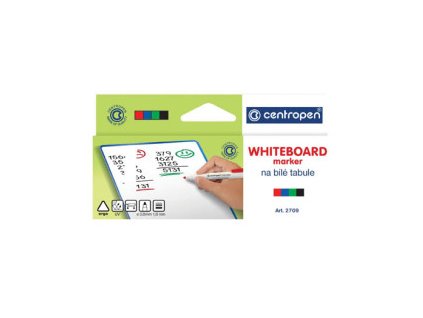 znackovac centropen 2709 stiratelny sada 4 ks