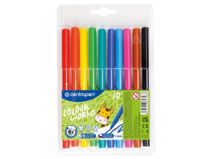 Popisovače Centropen 7550/10 - sada 10 ks