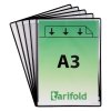 Tarifold,  samolepicí ochranné kapsy A3, nepermanentní, otevřené na kratší straně