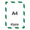 Tarifold, bezpečnostní kapsa Magneto A4, samolepicí (Barva červená)
