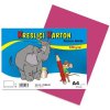 kreslicí karton A4, barevná čtvrtka, 180g/m, 50 listů