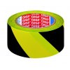 TESA, značkovací páska pro trvalé značení, 33 m x 50 mm, PVC,  žluto-černá