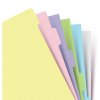 Filofax, Rozřazovače pro diáře, A5 (Barva mix pastelových barev)