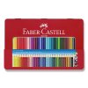 Pastelky Faber-Castell Grip 2001, trojhranné, plechová krabička, 36 barev