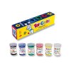 Prstové barvy Toy Color 6 barev, 25 ml