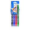 Pilot, Set2Go 4 ks Roller FriXion Ball, 0.7, (M) střední, Basic