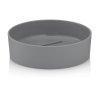 KELA Miska na mýdlo LIS ABS plast světle šedá