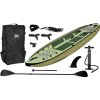 XQMAX Paddleboard pádlovací prkno 330 cm s kompletním příslušenstvím zelená KO-8DP001510