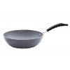 BERLINGERHAUS Wok s mramorovým povrchem 28 cm Gray Stone Touch Line BH-1159