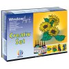 Nerchau Window Art Creativ Set, slupovací barva na sklo, sada