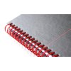 Oxford, Zápisník Black n´ Red Notebook, 70 listů, čtverečkovaný, černá (Velikost A4)