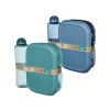 Sistema Set svačinového boxu s lahví Ocean Bound - Svačinový box Ribbon Lunch 1,1 l a láhev Swift 480 ml, mix