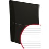 Oxford, Záznamní kniha Smart Black, A4, 96 listů, linkovaný, černá