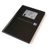 Oxford, Záznamní kniha Smart Black, A4, 96 listů, linkovaný, černá