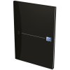 Oxford, Záznamní kniha Smart Black, A4, 96 listů, linkovaný, černá