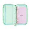 Filofax, Diář Saffiano Zip, osobní compact (Barva červená)