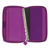Filofax, Diář Saffiano Zip, osobní compact (Barva červená)