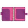 Filofax, Diář Saffiano, kapesní (Barva malinová)