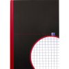 Oxford, Záznamní kniha Black n´ Red, A4, 96 listů, černá (Provedení linkovaný)