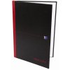 Oxford, Záznamní kniha Black n´ Red, A4, 96 listů, černá (Provedení linkovaný)