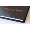 Oxford, Záznamní kniha Black n´ Red, A4, 96 listů, černá (Provedení linkovaný)