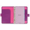 Filofax, Diář Saffiano, osobní (Barva malinová)