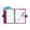 Filofax, Diář Saffiano, osobní (Barva malinová)