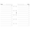 Filofax, Seznam úkolů pro diáře, bílá (Velikost osobní)