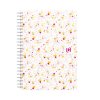 Oxford, Blok Floral, 60 listů, linkovaný, floral (Velikost A5)