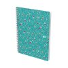 Oxford, Blok Floral, 60 listů, linkovaný, floral (Velikost A5)