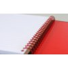 Oxford, Zápisník Black n´ Red Notebook, 70 listů, linkovaný, černá (Velikost A4)