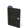 Oxford, Zápisník Essentials Black, 90 listů, linkovaný, černá (Velikost A4)